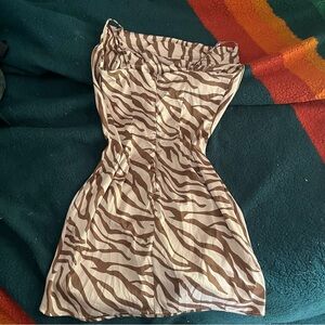 Vintage Earth tone dress